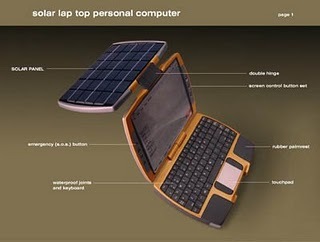 Notebook tenaga matahari