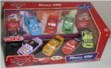 read more Mattel Disney Pixar Cars Dinoco 400 8-pc Cars Collector Set Toys