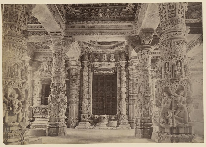 Dilwara Jain Temples, Mount Abu, Rajasthan, India | Rare & Old Vintage Photos (1882)