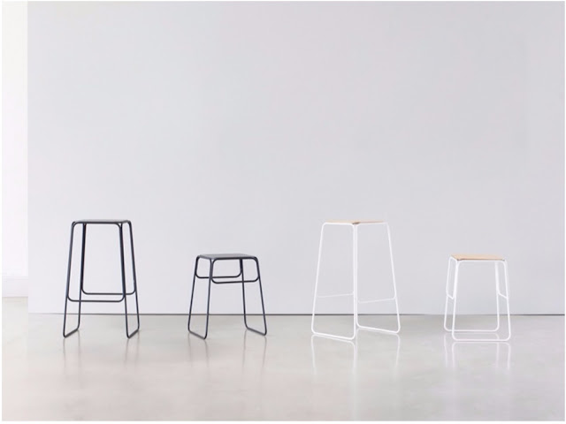 The Shuttle stool from NOMI and Tomek Archer