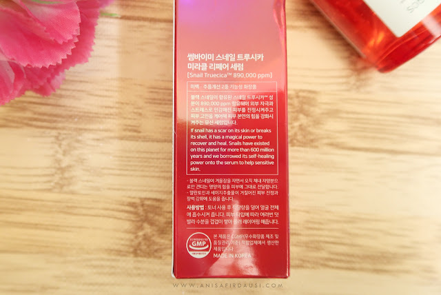 Review Some By Mi Snail Truecica Miracle Repair Serum