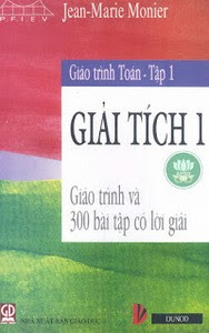 Giáo trình Toán - Tập 1: Giải tích 1 - Jean-Marie Monier