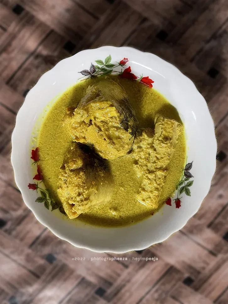 Ikan Baung Masak Lemak Cili Api Campur Umbut Rotan