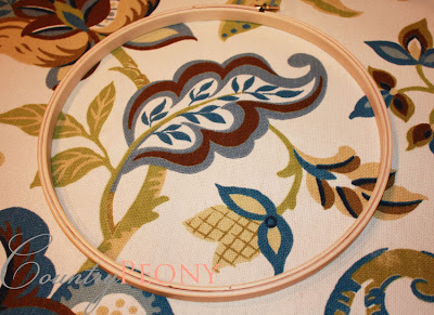 wooden embroidery hoop