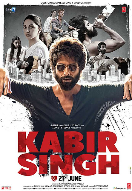 Kabir Singh movie official trailer, Kabir Singh movie official poster