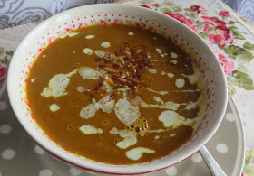 Creamy Curried Sweet Potato Soup