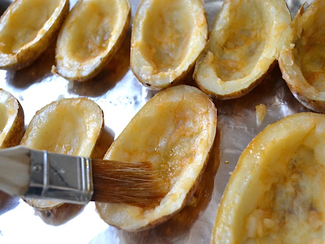 oil potatoes