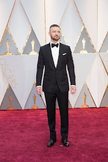 justin timberlake oscar kirmizi hali