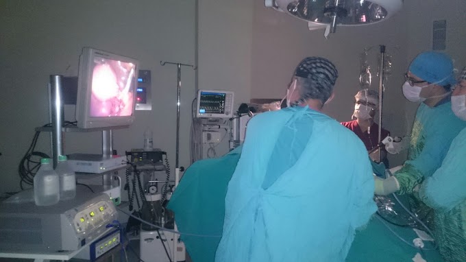 Bozkır Devlet Hastanesinde İlk defa laparoskopik kolesistektomi ameliyatı başarı ile gerçekleştirildi.