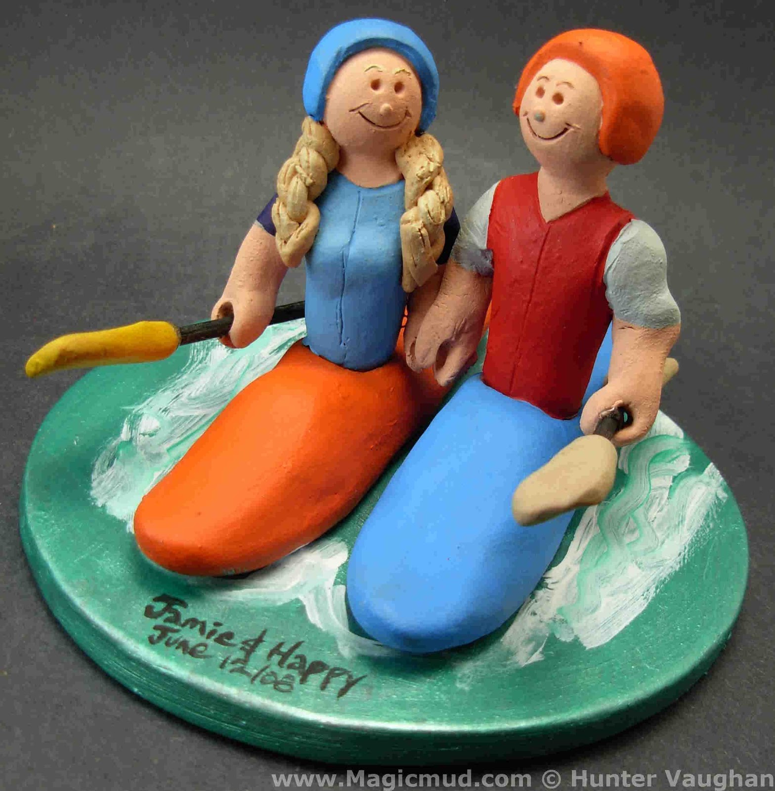 custom wedding  cake  toppers  VIDEO Canoe and Kayak 
