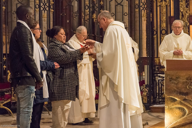 catéchuménat Sens Paron St Clément Yonne Veillée Pascale 2018 Baptême Confirmation Eucharistie