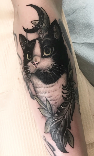 Tatuagens femininas de gatos