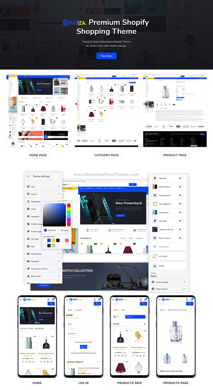 Multipurpose Premium Responsive Shopify Theme