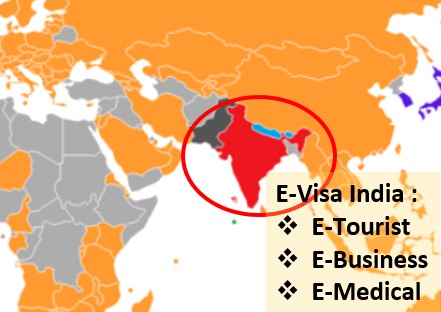  kekuatan visa kita di mata Internasional semakin bertambah kuat Pakai E-Visa India Online, Harus Lewat 28 Bandara atau 5 Pelabuhan Ini !