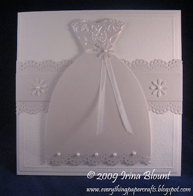 Wedding Dress card