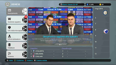  You can read all the features below here [Download Link] PES 2019 Graphics Mod EvoItaly+ by Andò12345