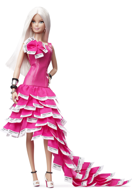 Barbie-Pop Culture series-Pink In Pantone Barbie Doll