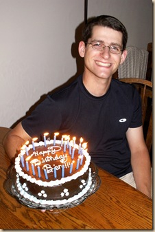 Ben's 24th Birthday