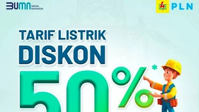 PLN Berikan Diskon 50% untuk Pelanggan, Ini Batas Maksimalnya