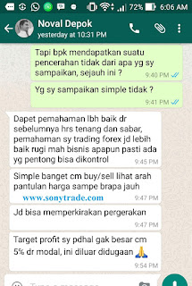 testimoni member hasil belajar trading saham forex surabaya sonytrade