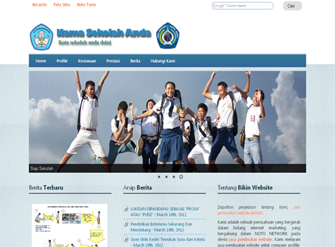 Jasa Pembuatan Website Sekolah