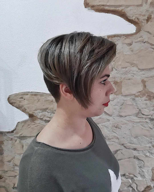 short hairstyles for round faces 2019