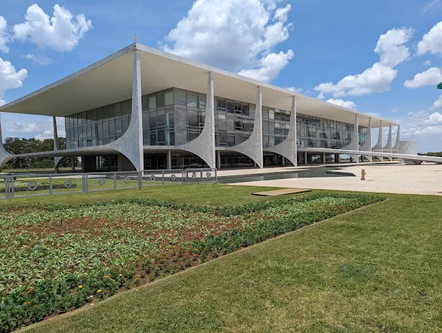 Palácio do Planalto in Brasilia Brazil