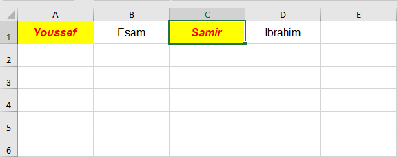 تسجيل ماكرو في لغة VBA