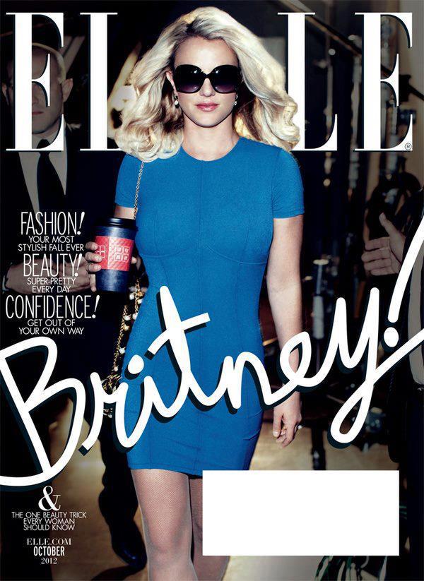  Britney Spears For US Elle Magazine October 2012 