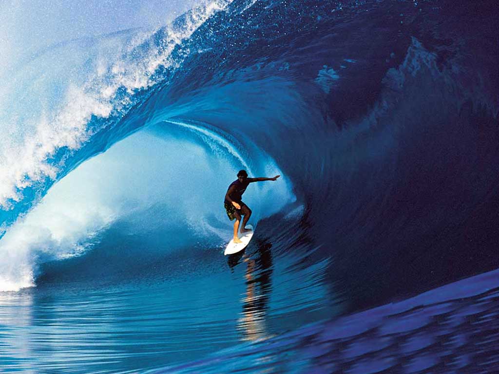 Gambar Gambar Berselancar Surfing Di Lautan