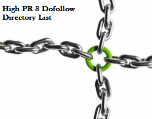 High PR 3 Dofollow Directory Submission Site List 