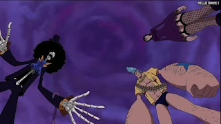 ワンピースアニメ スリラーバーク編 349話 ブルック BROOK | ONE PIECE Episode 349 Thriller Bark