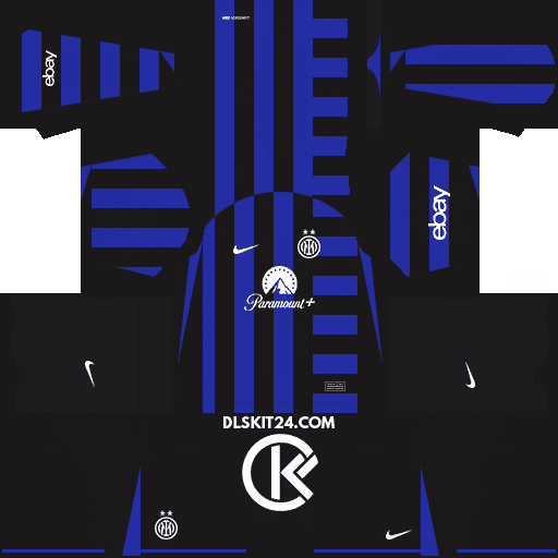 Inter Milan Kits 2024-2025 Nike Leaked - Dream League Soccer (Home)