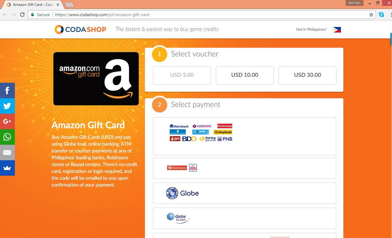 Rurouni Jenni Reads How To Buy Ebooks From Amazon Without Using A Credit Card Via Codashop