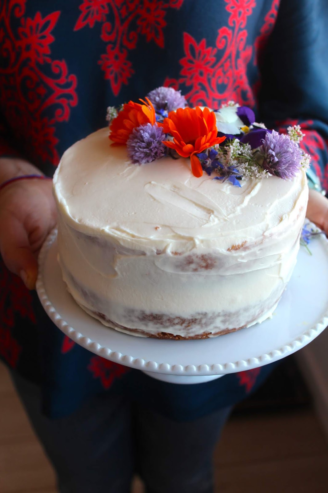 O dia que mãe fez um bolo de aniversário pra mim