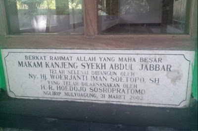 makam Mbah Abdul Jabbar Di Tuban