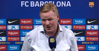 we'll be at 100 per cent' before the La Liga game against Villarreal: Barcelona boss Koeman