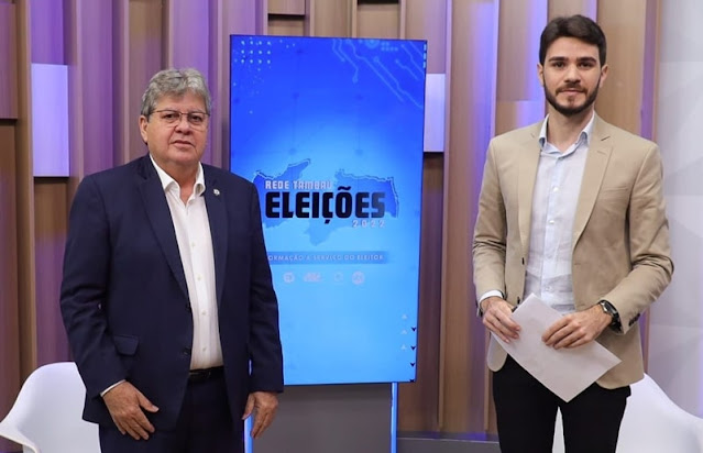 Em entrevista à TV Tambaú, João Azevêdo detalha proposta para Educação e garante novos concursos