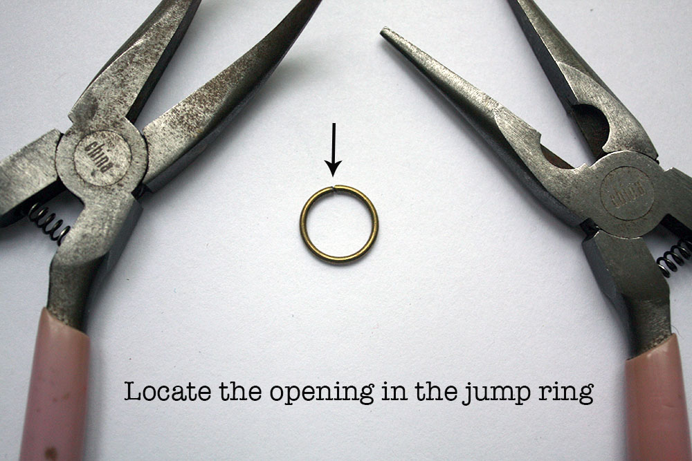 CraftyHope: Jewelry-Making for Beginners Part 6: Opening and Closing a Jump  Ring