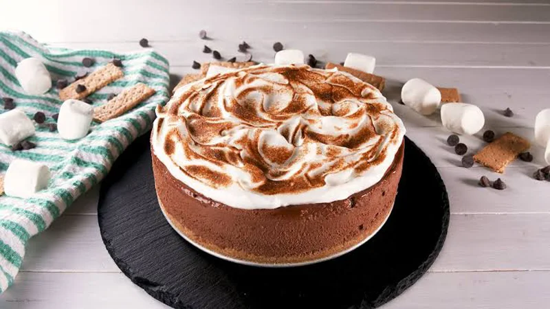 S’mores Mousse Cake