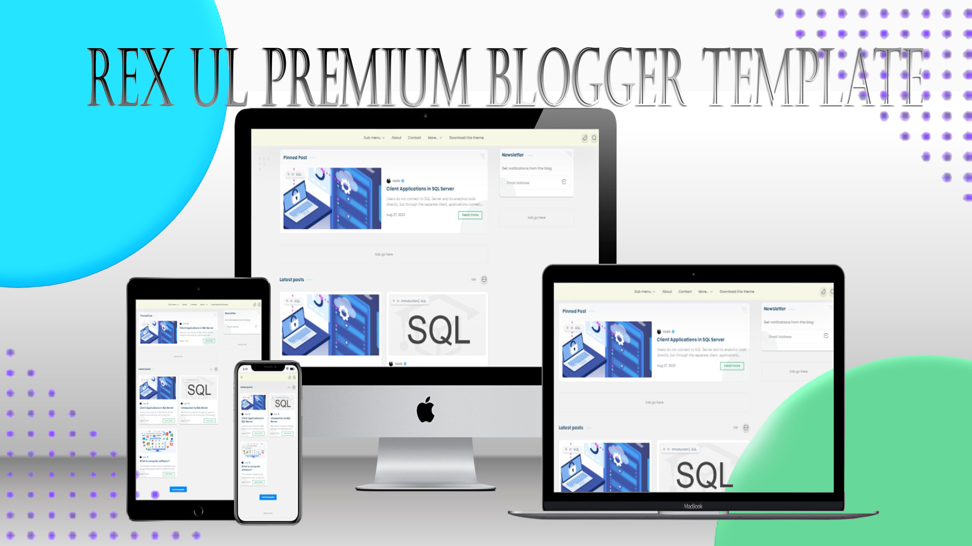 Rex Ul V1.0.1 Premium Blogger Template 2022