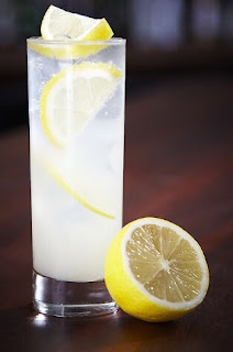 A Tom Collins cocktail.