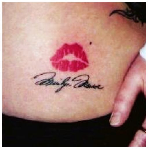 Lipstick Tattoo