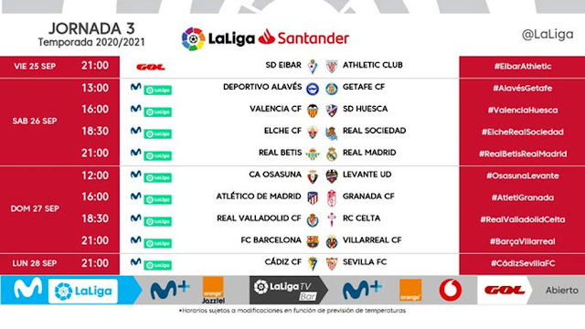 jornada 3 cádiz sevilla fc