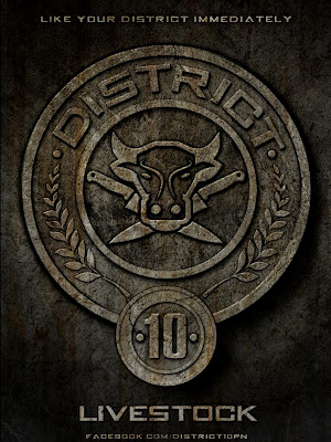 The Hunger Games District 10 Livestock Poster