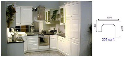 u-shaped kitchen