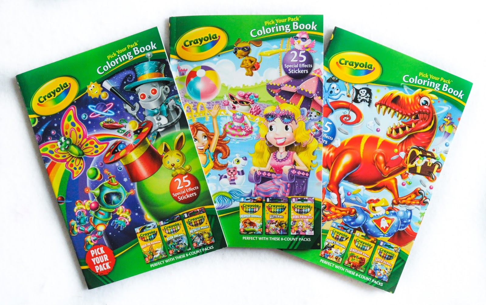 Crayola Pick Your Pack Coloring Books | Jenny's Crayon Collection