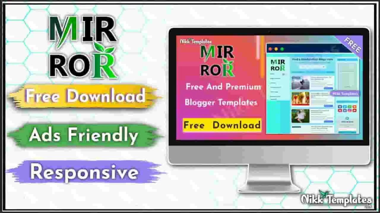 [Orginal] Piki Mirror Responsive Blogger Template - {Free Download}