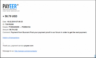 payment proof