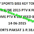 PTV Sports Biss Key 14 June 2015 PTV K Feed PTV Home Latest New Biss Key Codes 14-06-2015